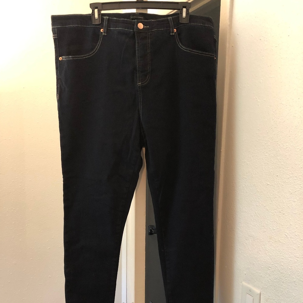 UNIVERSAL STANDARD SEINE HIGH RISE SKINNY JEANS